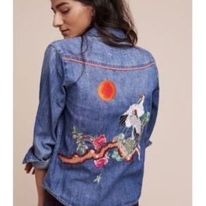 Anthropologie Tops - Anthropologie Holding Horses Birds at Sunset XL Anthropologie Tops - Anthropologie Holding Horses Birds at Sunset XL